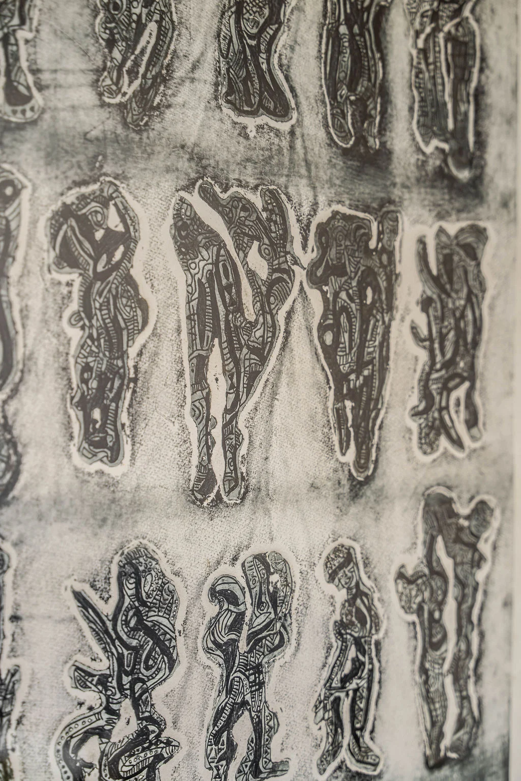 Atasa 3 by Bruce Onobrakpeya — view 3