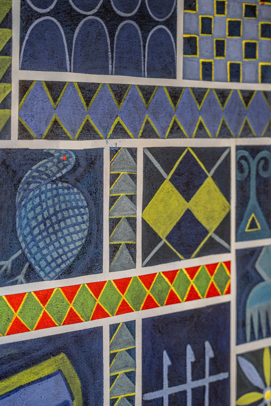 Blue Tapestry by Tola Wewe — view 3