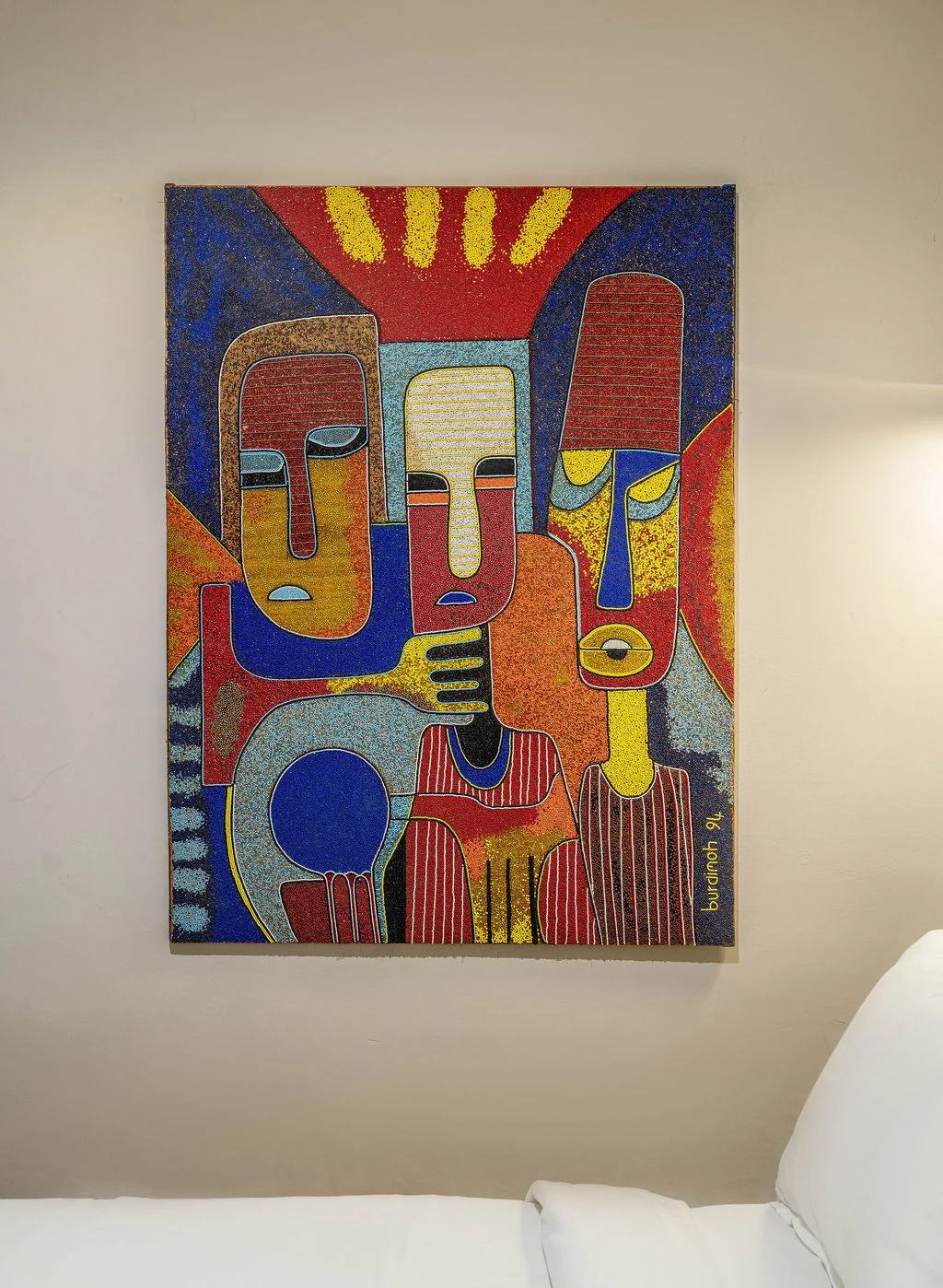 Faces of the Ancestors by Jimoh Buraimoh — view 2
