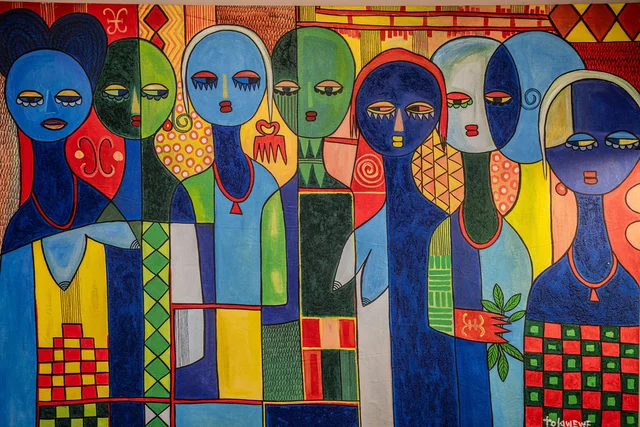 Interwoven Spirits by Tola Wewe