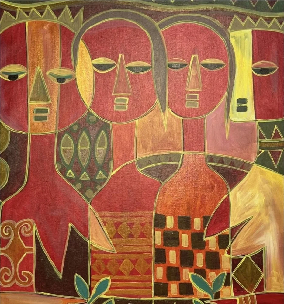 Ladies of Green by Tola Wewe