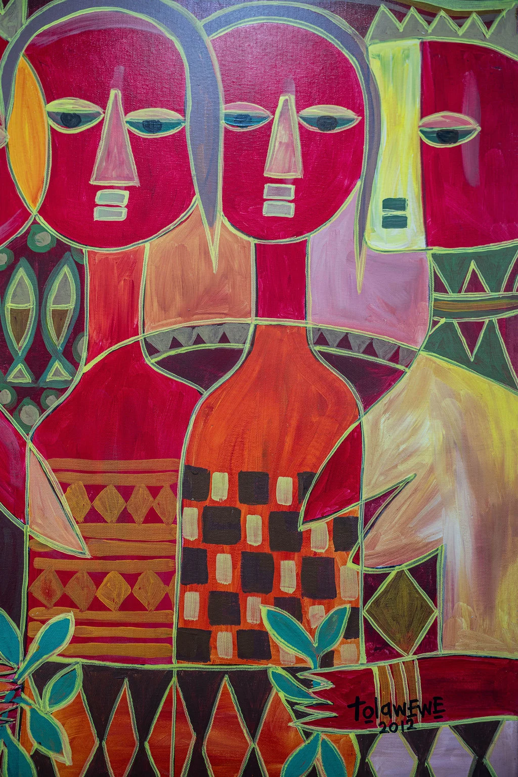Ladies of Green by Tola Wewe — view 3