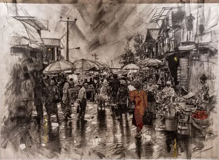 Market Rhythm by Stephen Osuchukwu