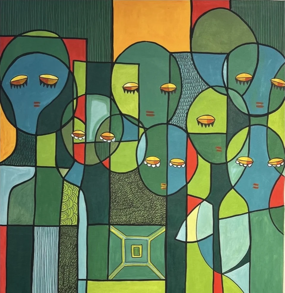 Patterns of Kin II by Tola Wewe