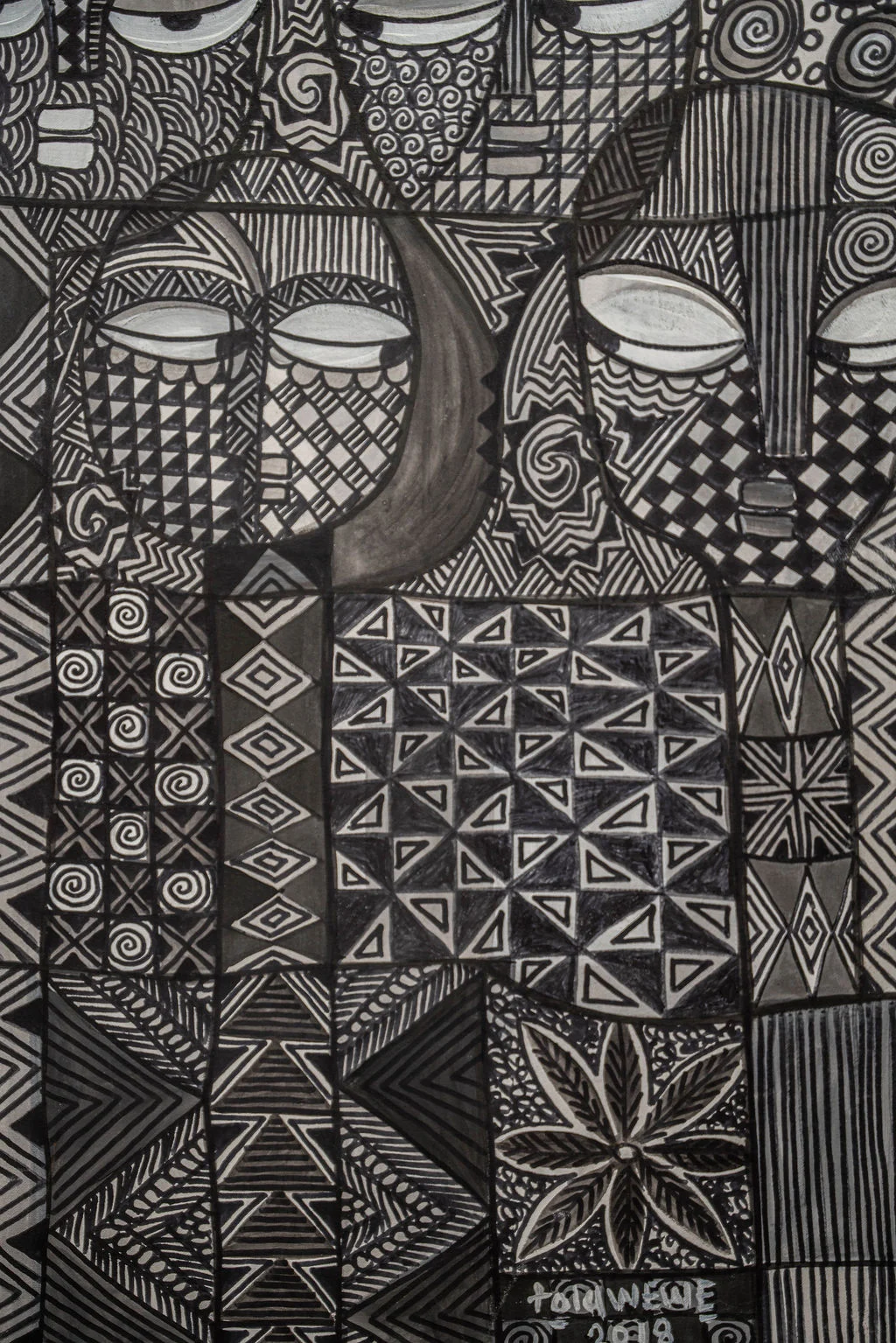 People in Black and White by Tola Wewe — view 3
